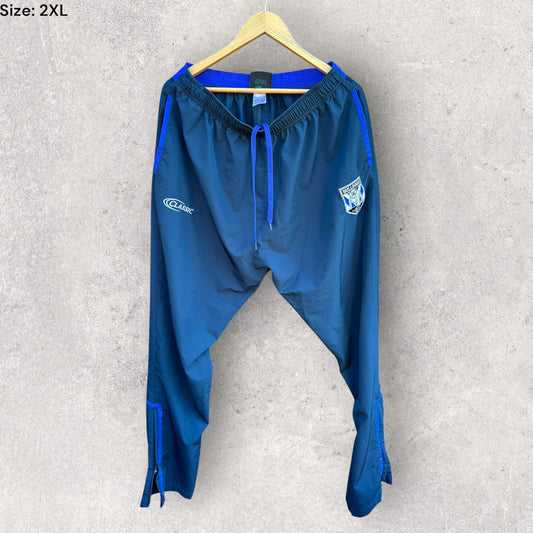CANTERBURY BULLDOGS CLASSIC BLUE TRACK PANTS