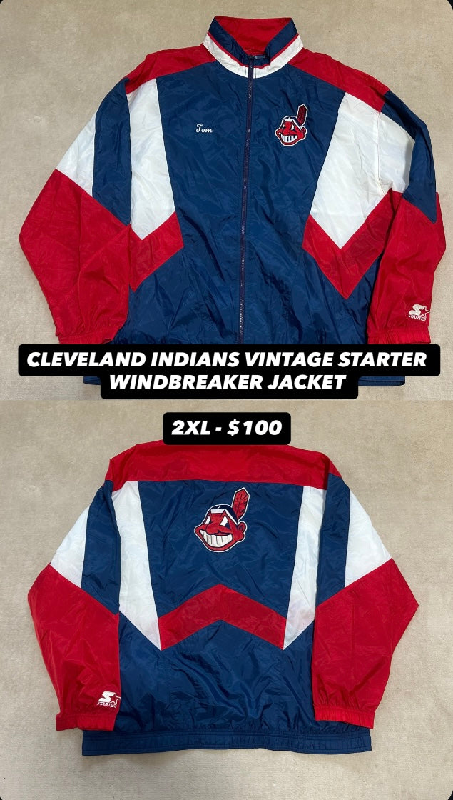 CLEVELAND INDIANS STARTER JACKET