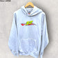 JOHN LONG MOTORSPORT WHITE HOODED JUMPER