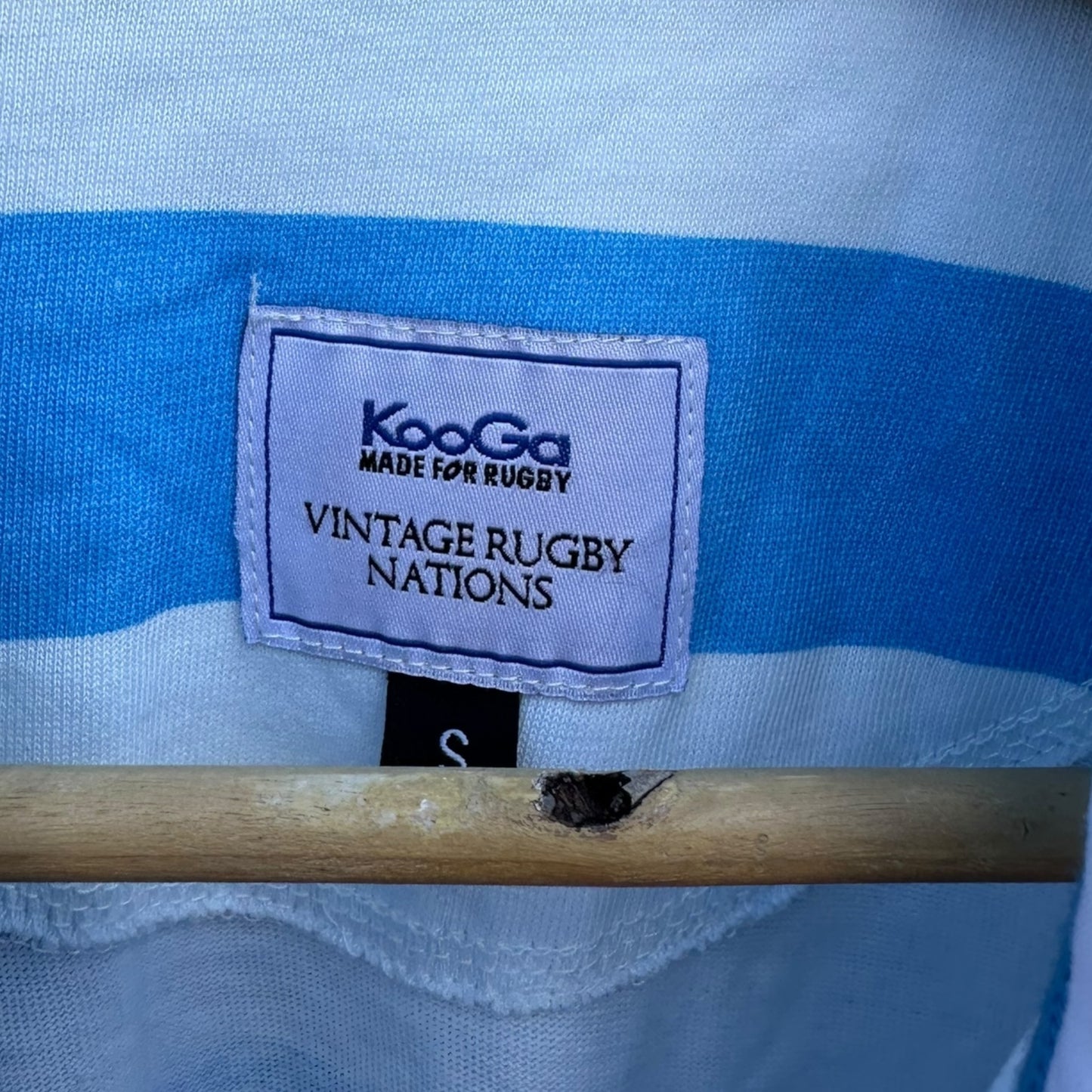 ARGENTINA PUMAS VINTAGE RUGBY NATIONS KOOGA LONG SLEEVE COTTON JERSEY