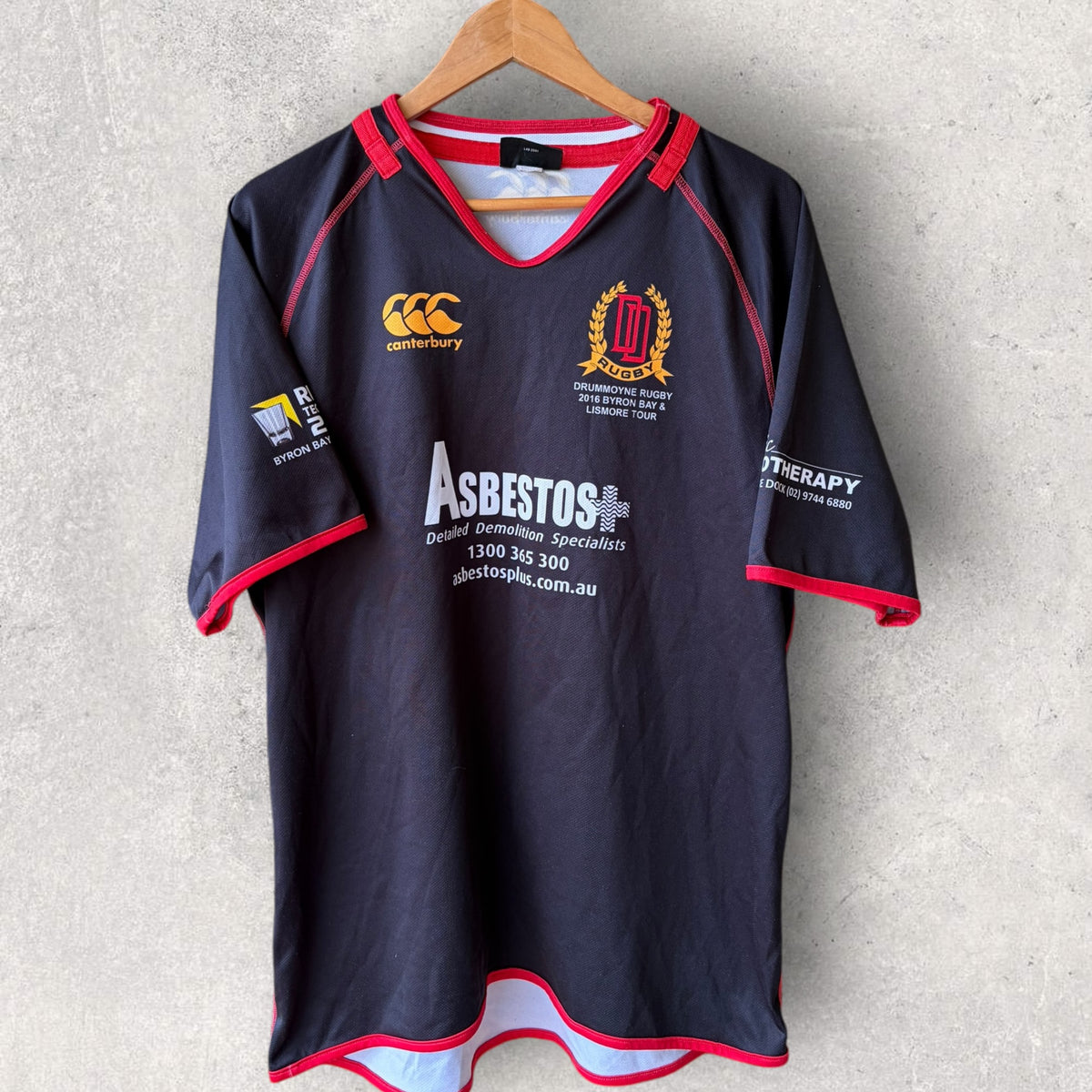 Drummoyne Rugby Canterbury 2016 Tour Match Jersey