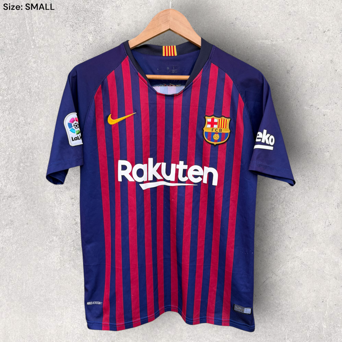 Barcelona Fc Messi Home Nike Jersey