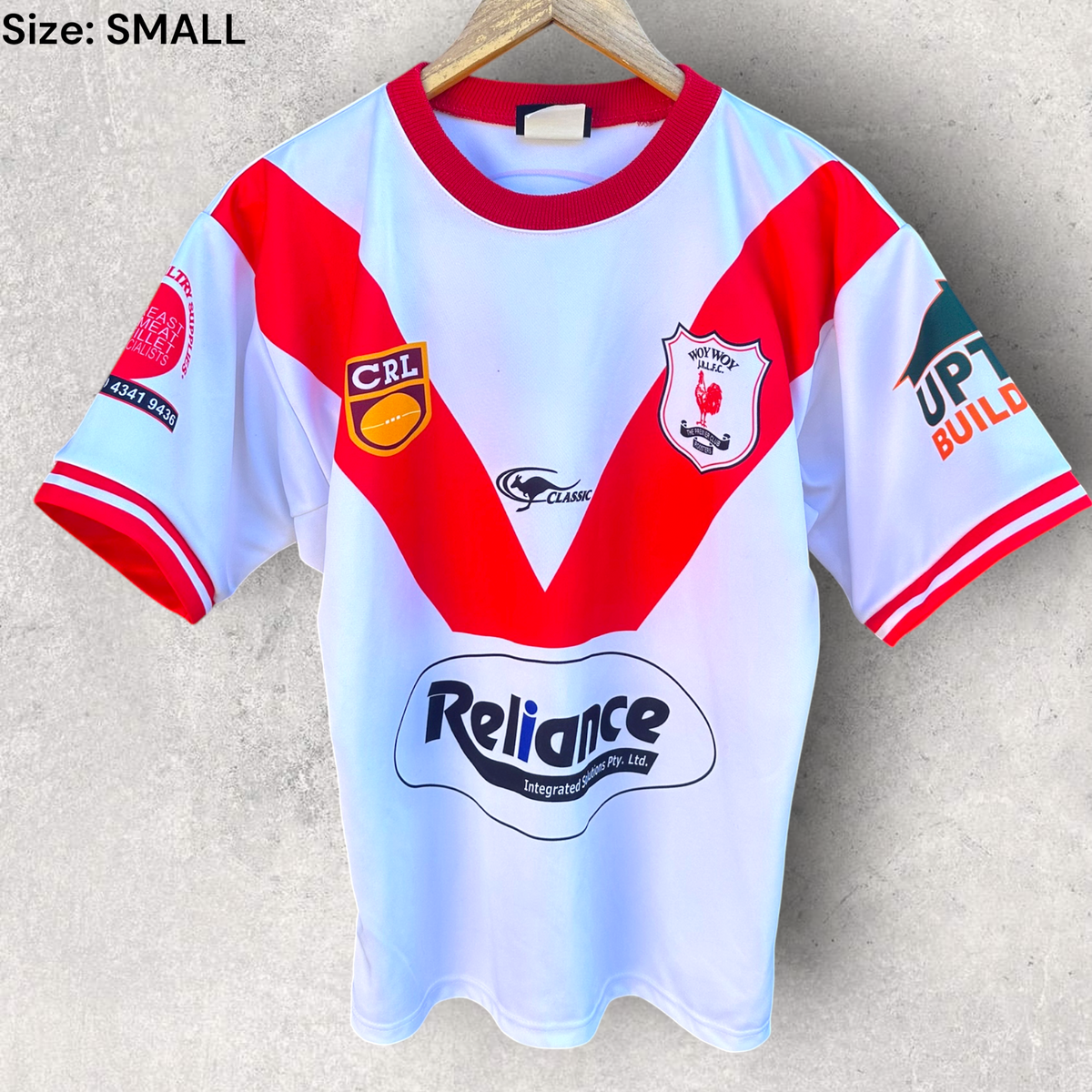 Woy Woy Roosters Country Rugby League Match Jersey