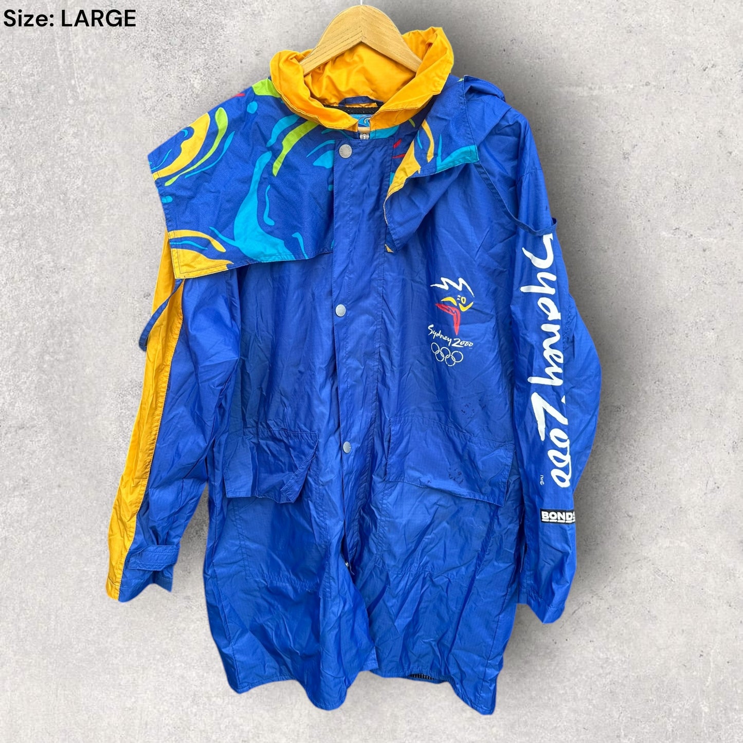 SYDNEY OLYMPIC 2000 BONDS RAIN JACKET