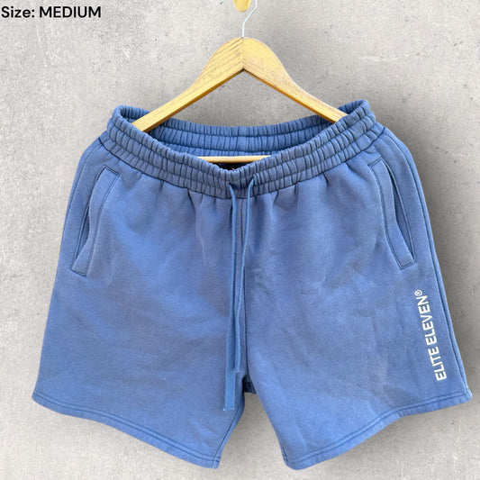 ELITE ELEVEN BLUE MENS SWEAT SHORTS