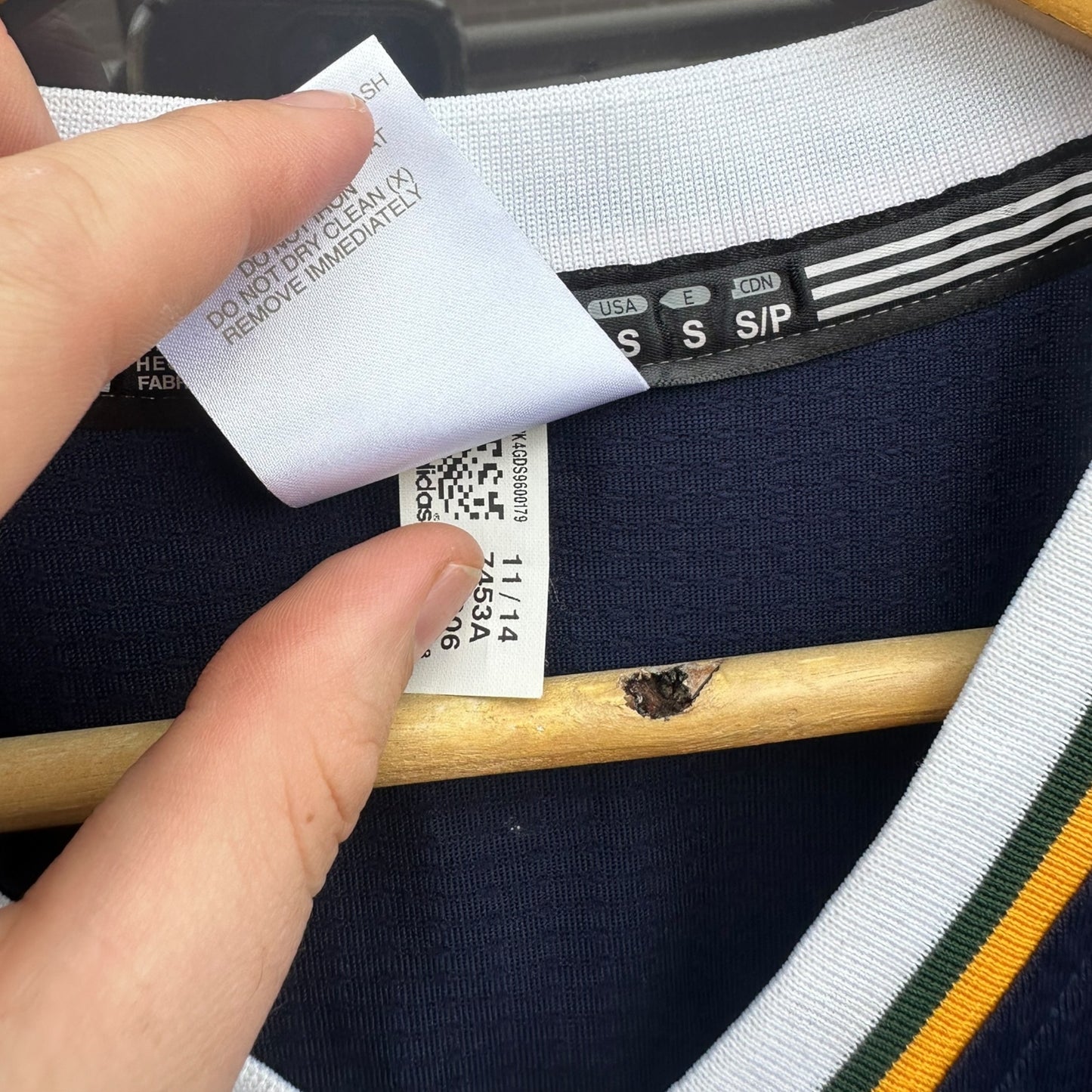 DANTE EXUM UTAH JAZZ 2014 ADIDAS NBA SWINGMAN JERSEY