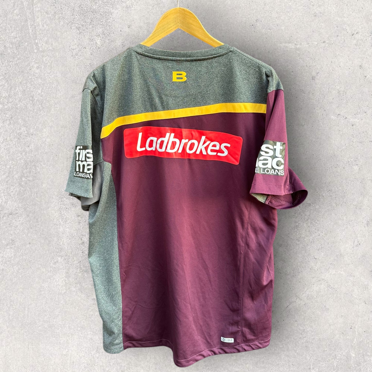 BRISBANE BRONCOS ISC TRAINING SHIRT