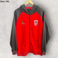 ST GEORGE ILLAWARRA DRAGONS X-BLADES RED RUGBY LEAGUE HOODED JUMPER