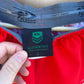 St George Illawarra Dragons Classic Red Match Shorts Nrl Worn by Sione Finau