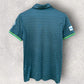 Australia 7s Rugby Union Asics Green Player Issued Media Polo