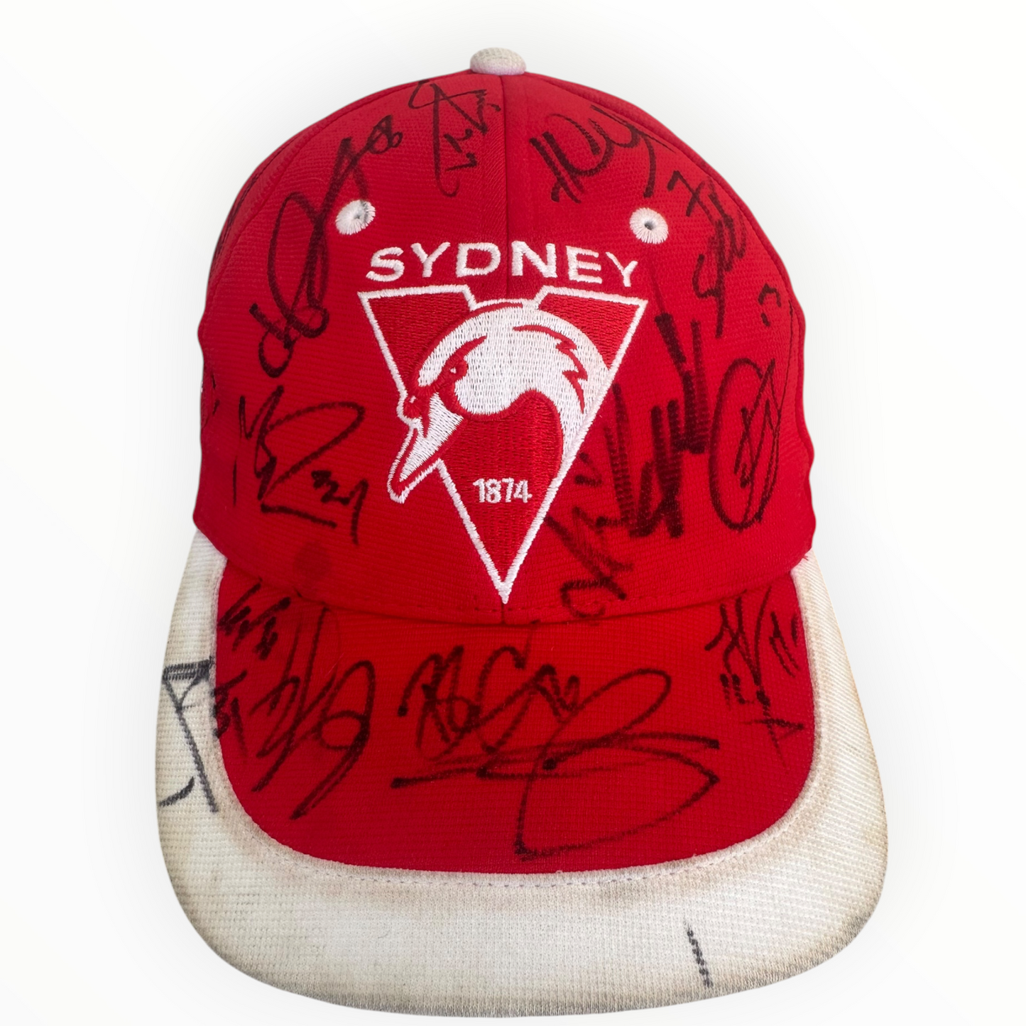Sydney Swans 2024 Members Squad Signed AFL Hat Cap