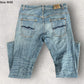 NUDIE JEANS THIN FINN NAVY BLAZE ORGANIC COTTON JEANS