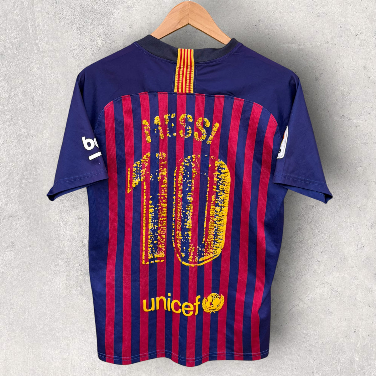 Barcelona Fc Messi Home Nike Jersey