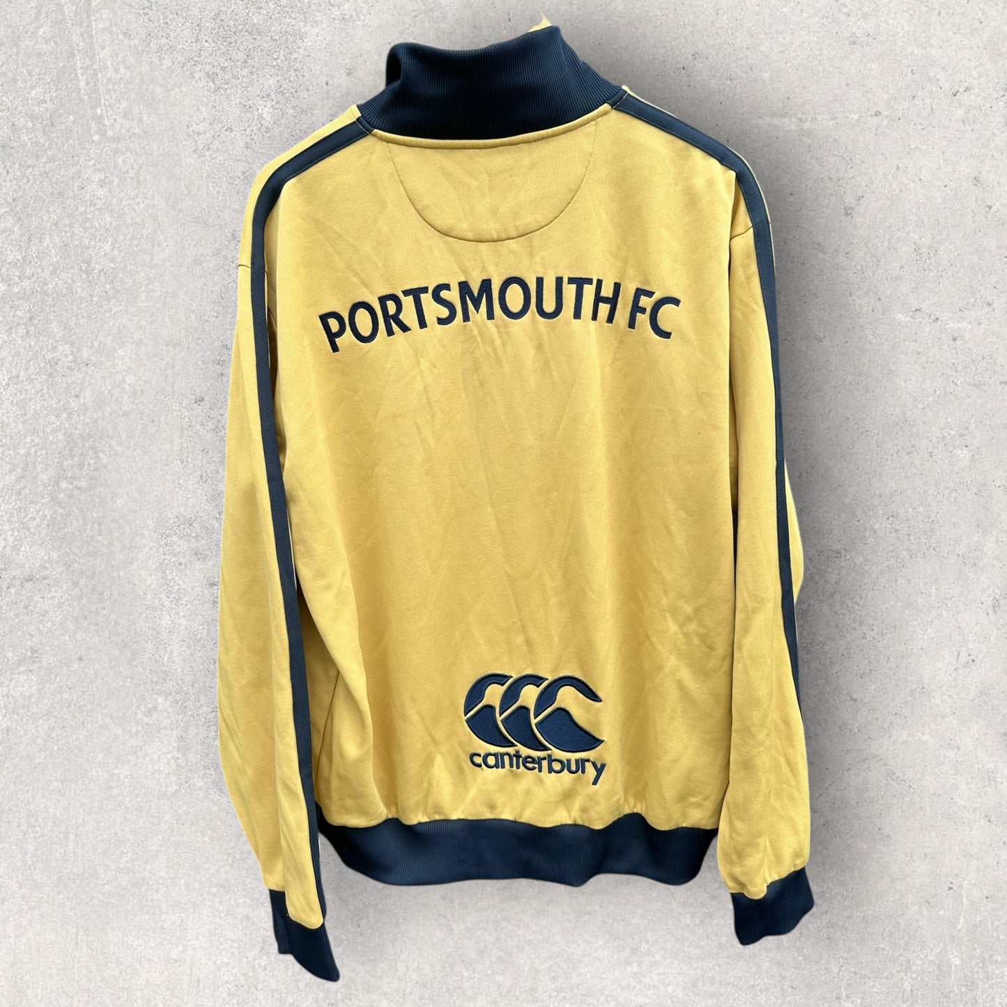 PORTSMOUTH FC CANTERBURY FULL ZIP FOOTBALL JACKET
