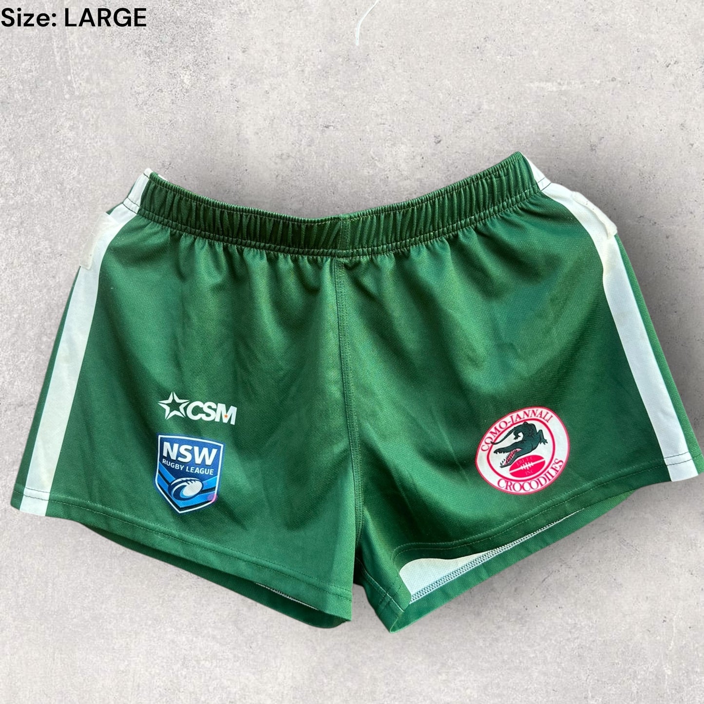 COMO JANALLI CROCS NSW RUGBY LEAGUE MATCH SHORTS