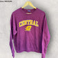 CENTRAL MICHIGAN NCAA MAROON PULLOVER CREWNECK JUMPER
