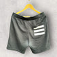 ADIDAS BLACK SWEAT SHORTS