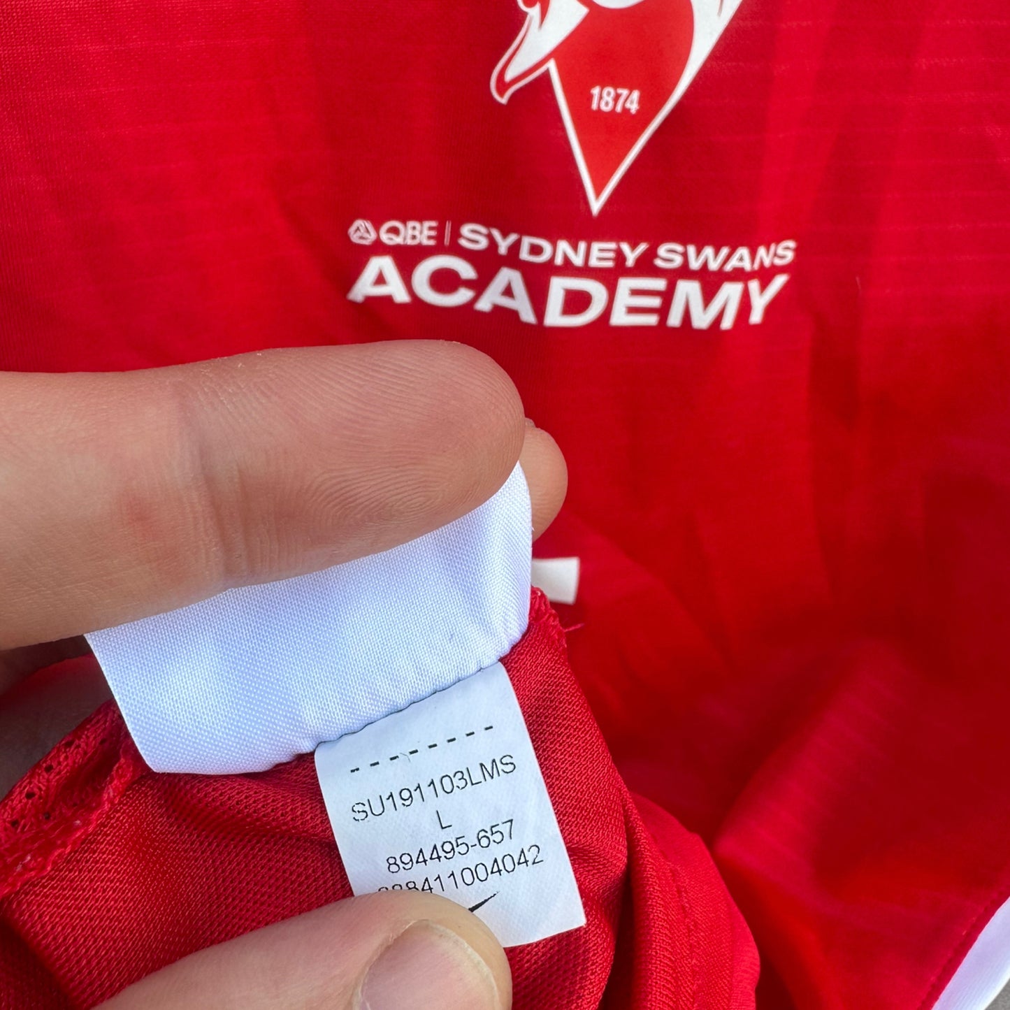 SYDNEY SWANS ACADEMY NIKE LADIES TRAINING SHIRT