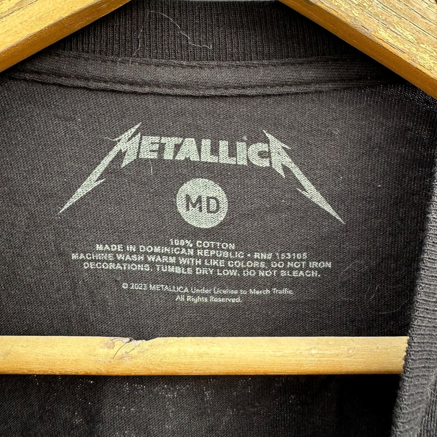 METALLICA MASTER OF PUPPETS BLACK T SHIRT