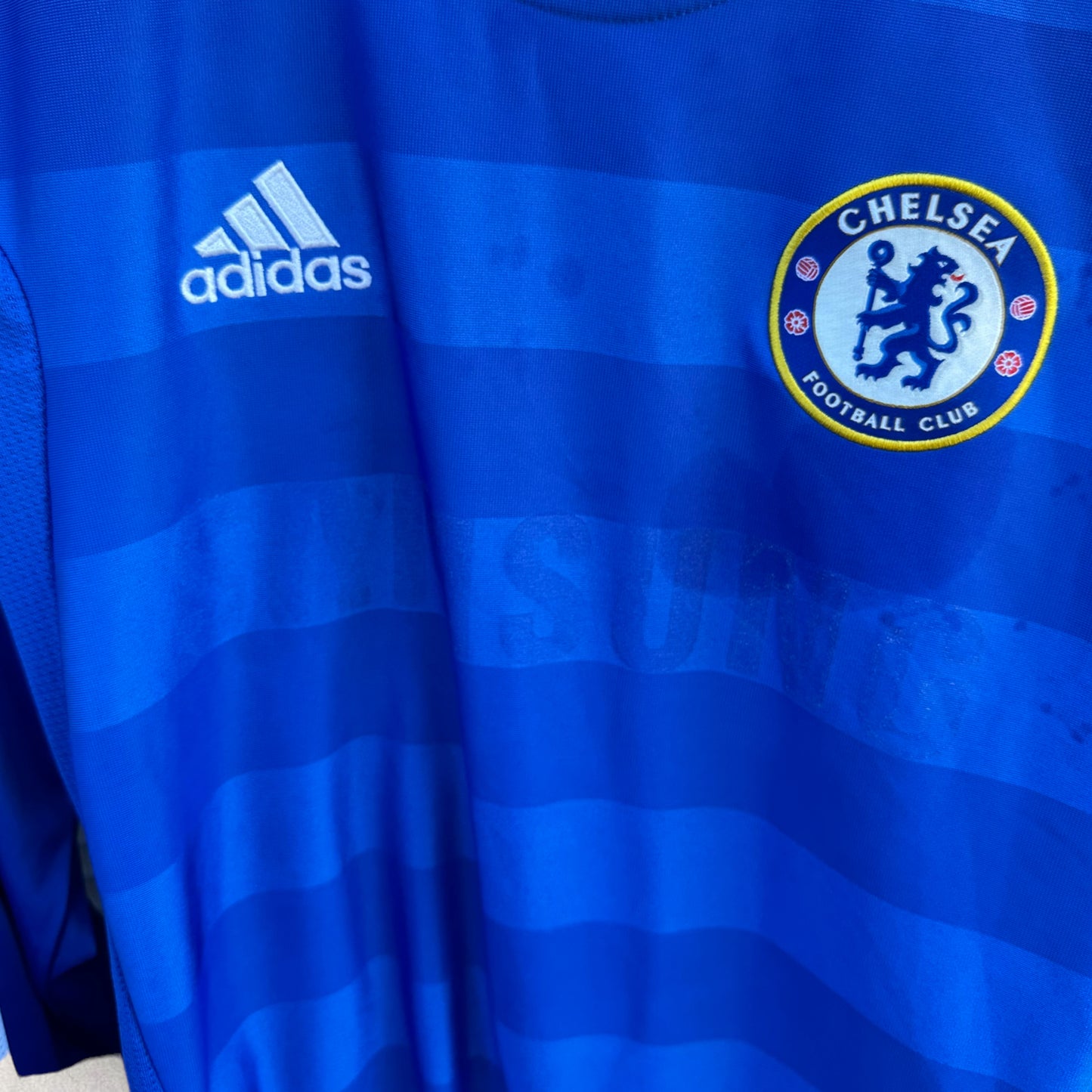 CHELSEA 2011-2012 LONG SLEEVE HOME JERSEY