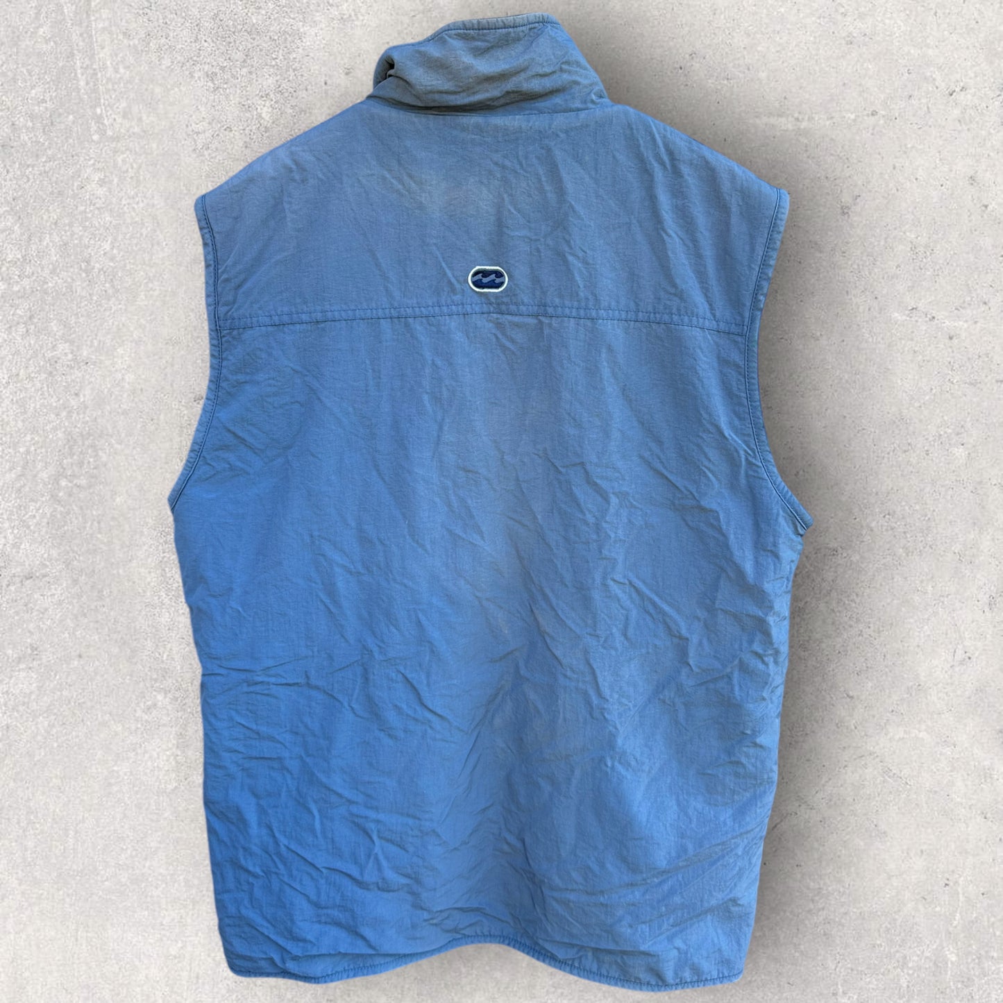BILLABONG VINTAGE REVERSE SLEEVELESS VEST JACKET
