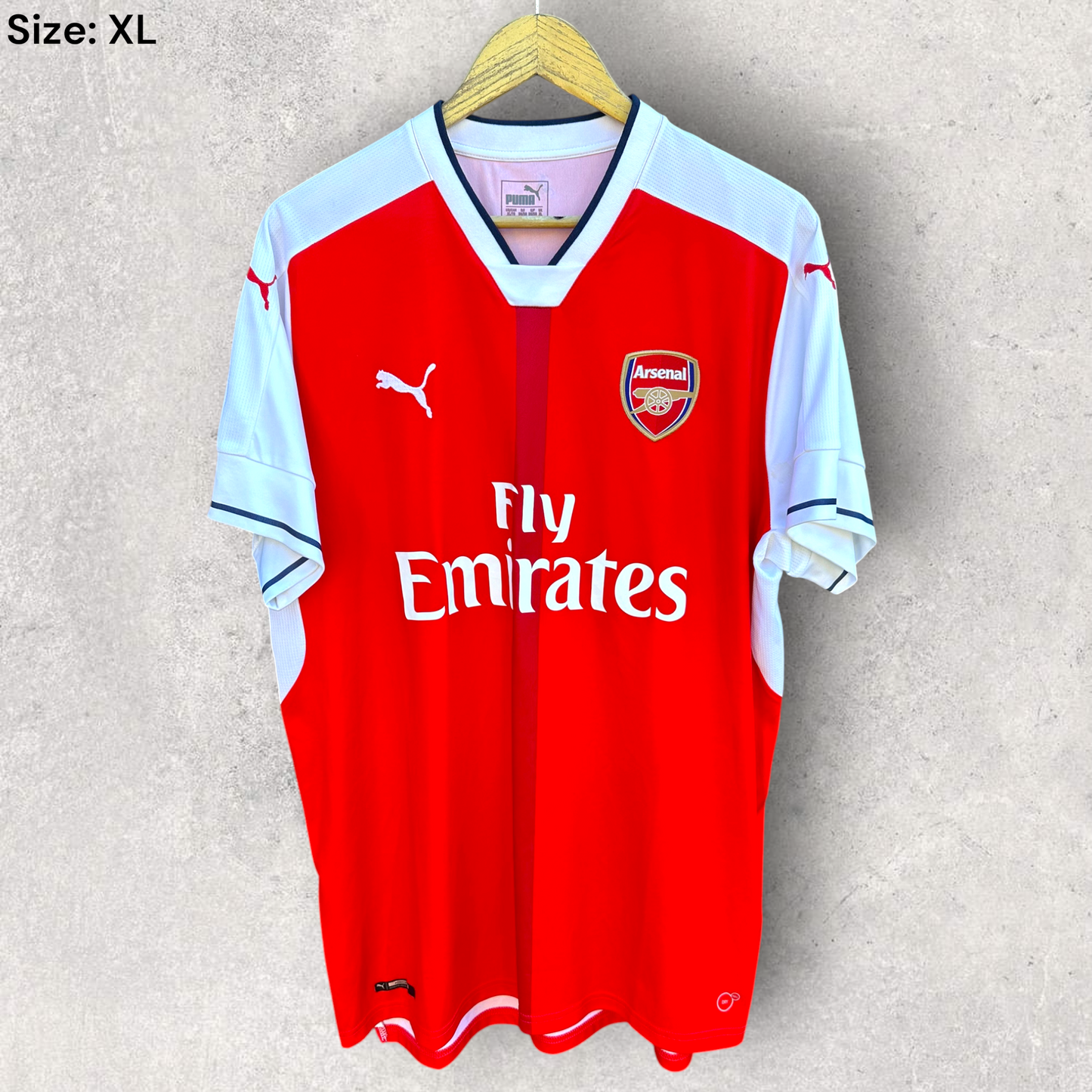 Arsenal FC 2016-2017 Puma Home Football Jersey