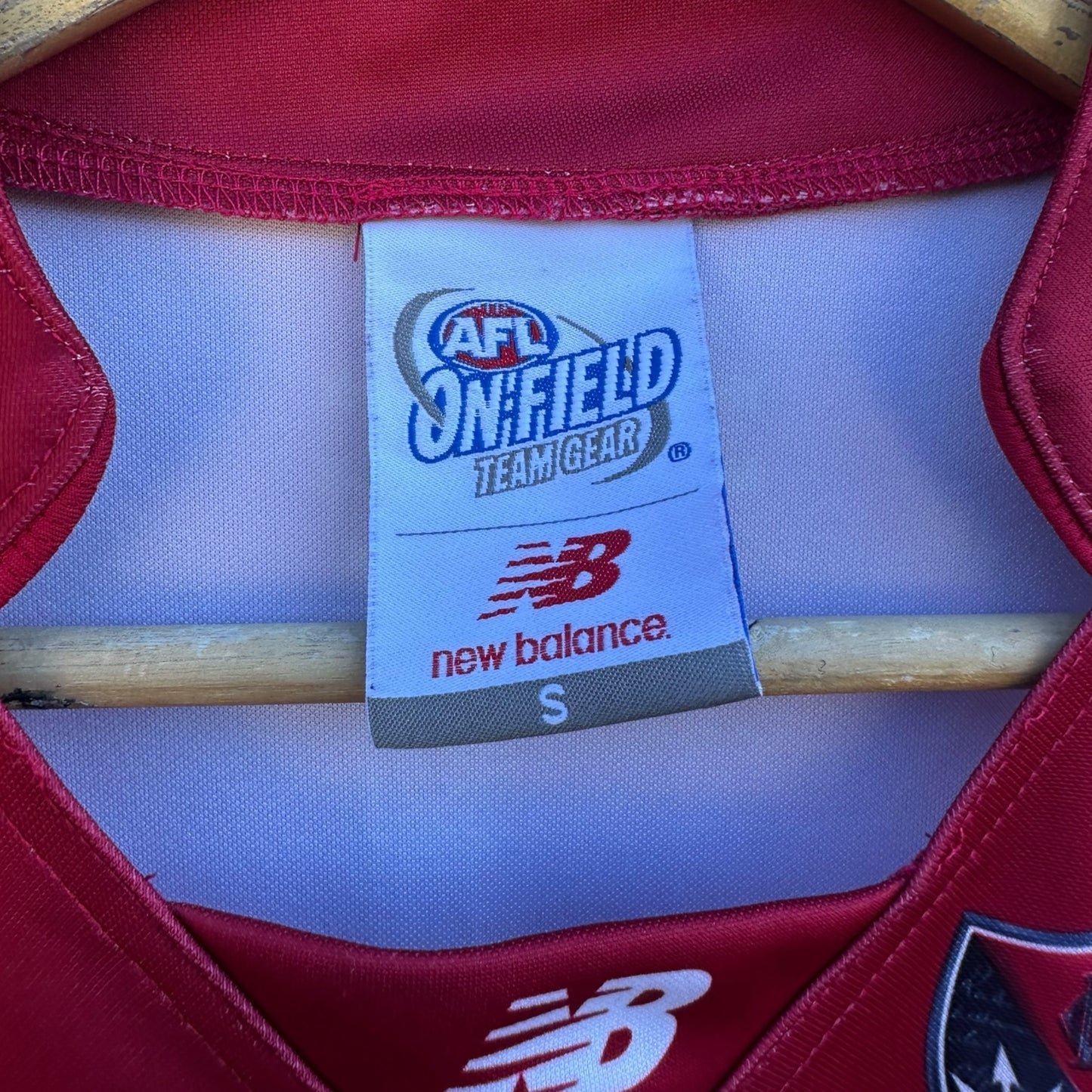 Melbourne Demons 2011 On field New balance Home Guernsey Jersey