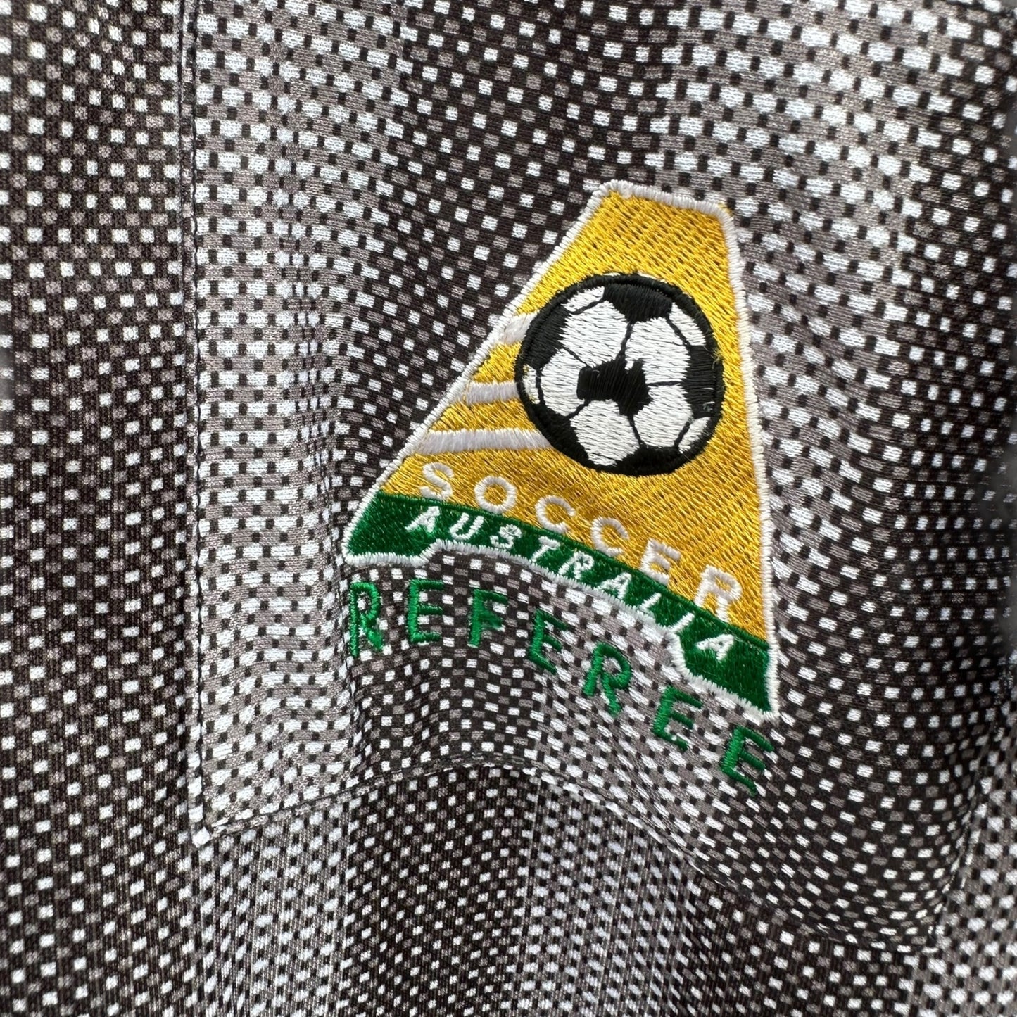 SOCCER AUSTRALIA REFEREE VINTAGE ADMIRAL JERSEY