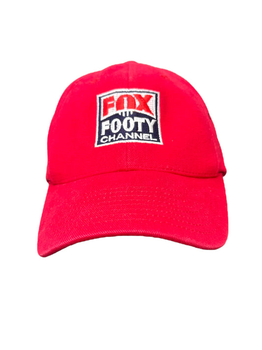 FOX FOOTY AFL RED FITTED HAT