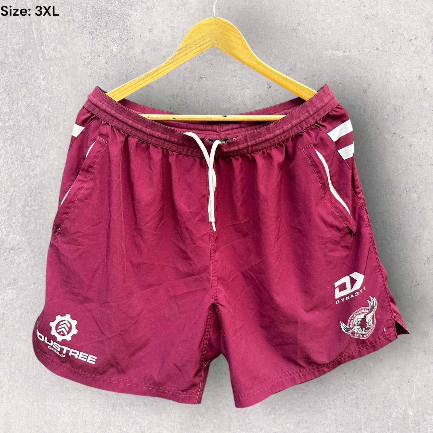 MANLY WARRINGAH SEA EAGLES DYNASTY TRAINING SHORTS