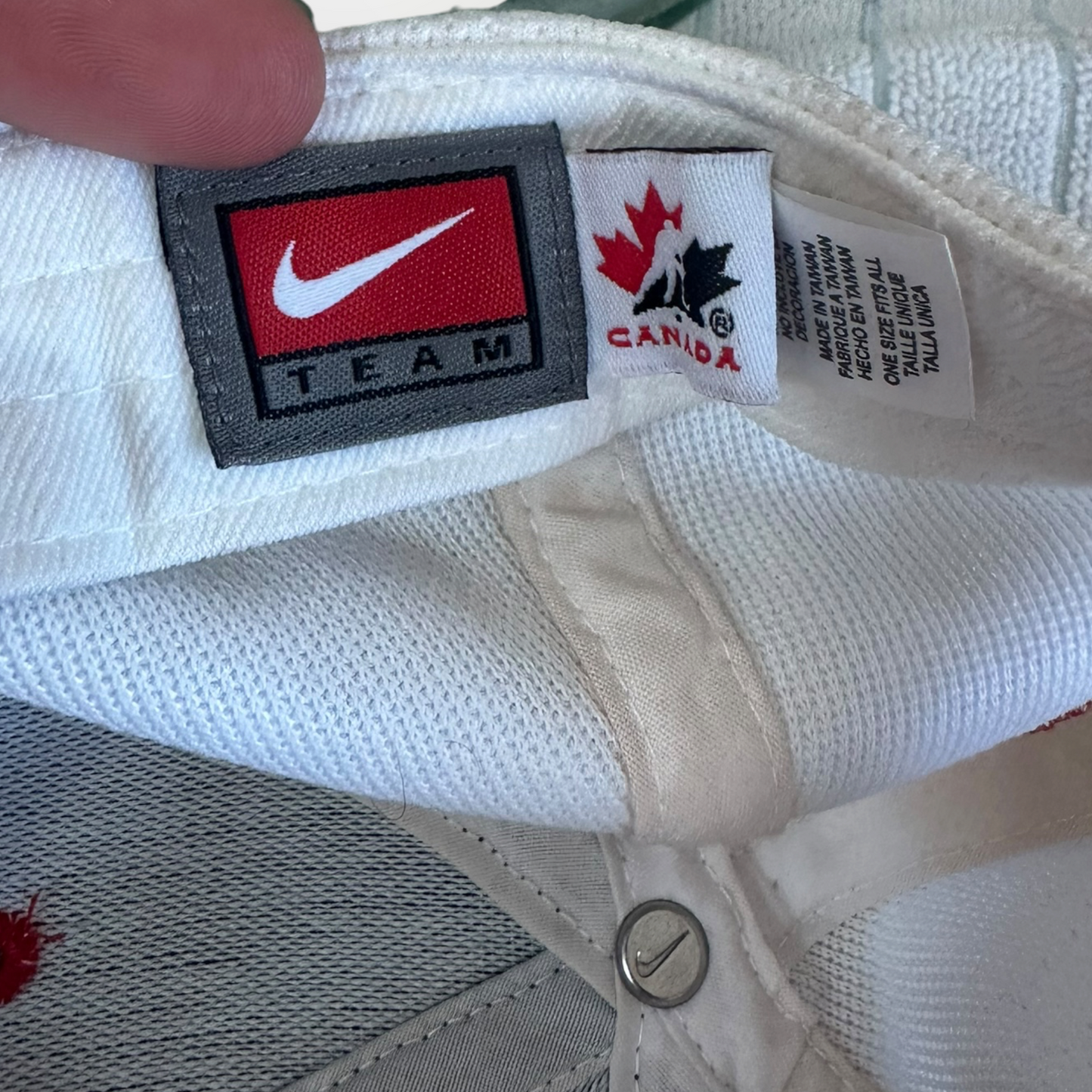 Canada Nike Team Ice Hockey Baseball Hat Cap