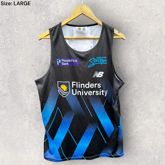 ADELAIDE STRIKERS BBL PLAYER USED SINGLET ISSUED TO HENRY THORNTON