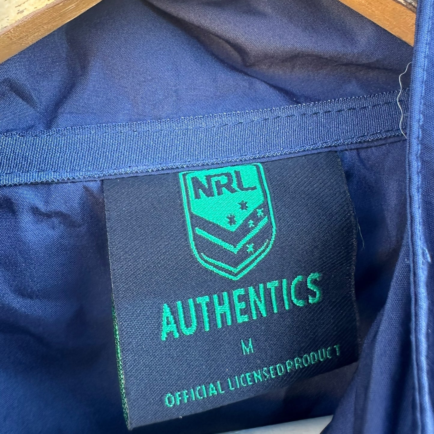 Canberra Raiders ISC Blue Windbreaker Hooded Jacket