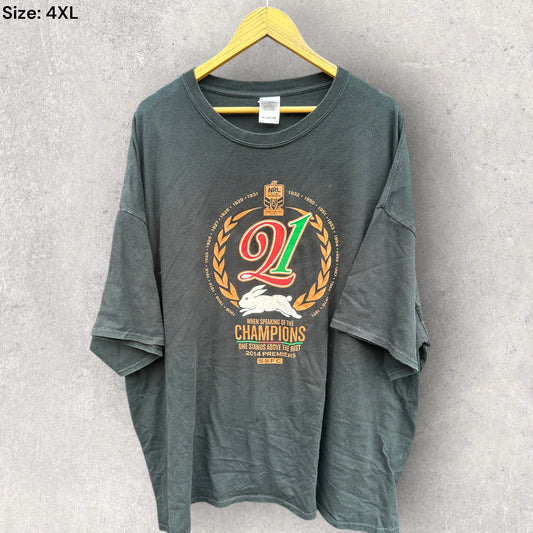 SOUTH SYDNEY RABBITOHS 2014 PREMIERS SHIRT