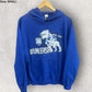 CANTERBURY BULLDOGS UNLEASHED BLUE HOODED JUMPER