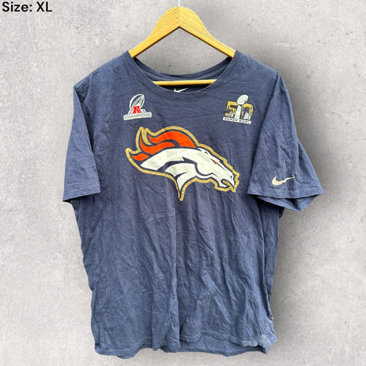 DENVER BRONCOS 2015 NFL CHAMPIONS NIKE SUPERBOWL SHIRT