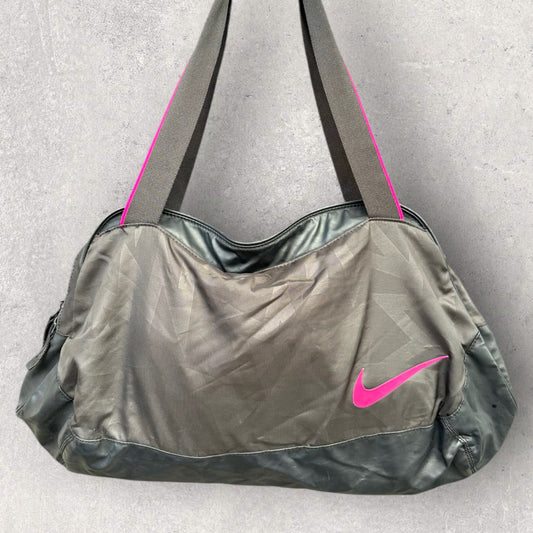 NIKE PINK & BLACL DUFFEL GYM BAG