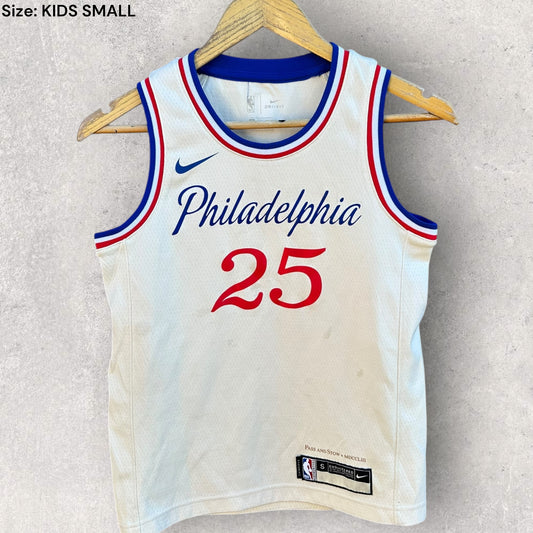 Philadelphia 76ers Ben Simmons Nike Swingman 2019 NBA Kids Jersey