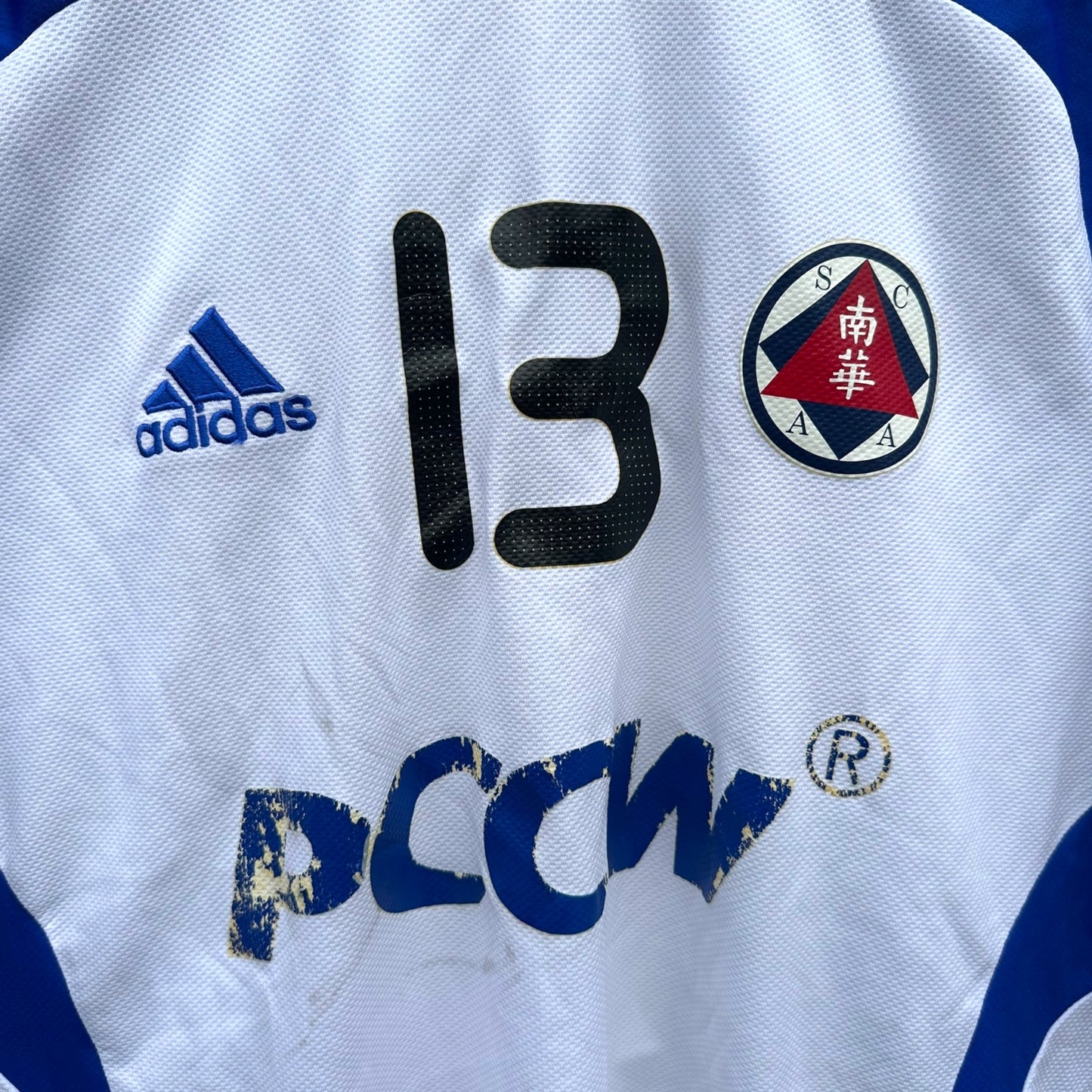 SOUTH CHINA AA 2007-2008 PLAYER WORN HONG KONG PREMIER LEAGUE JERSEY