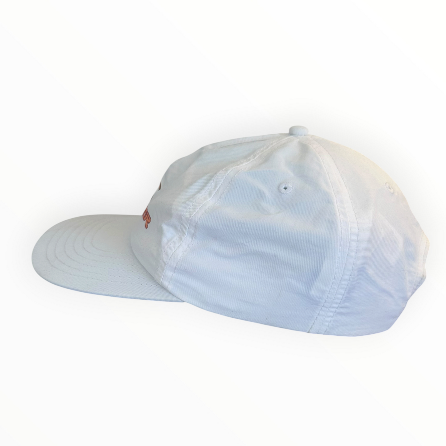 Quiksilver 5 Panel White Snap Back Hat