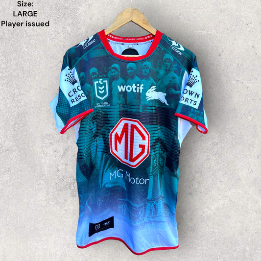 SOUTH SYDNEY RABBITOHS 2023 PLAYER ISSUED WOMEN IN LEAGUE JERSEY