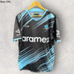 CRONULLA SHARKS 2024 CLASSIC TRAINING SHIRT ISSUED TO TOM HAZLETON