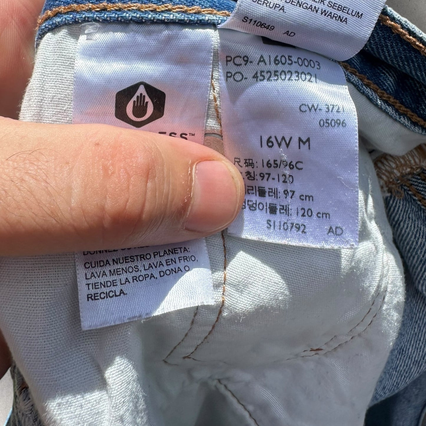 LEVI STRAUSS 501 DENIM SHORTS