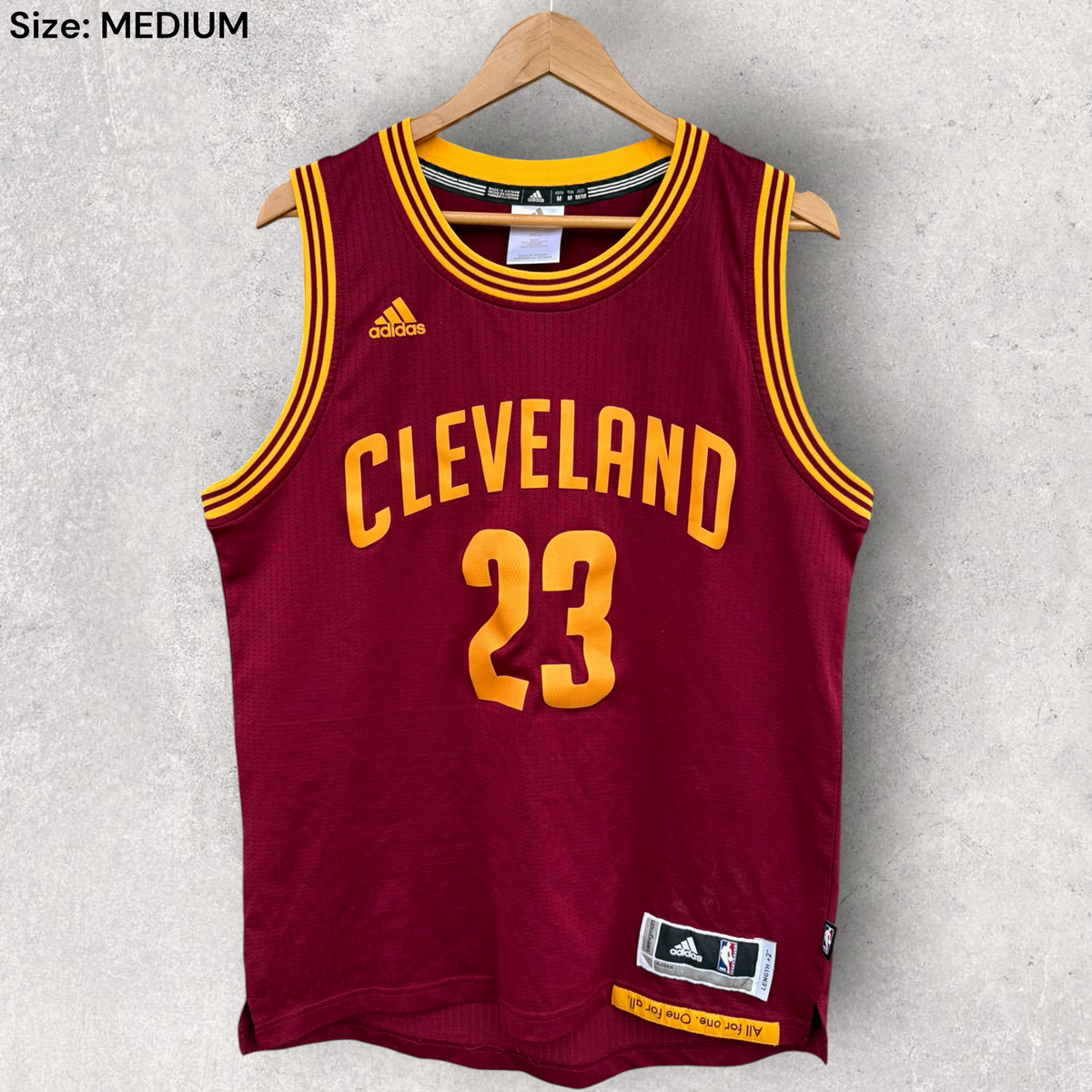 LeBron James Cleveland Cavaliers 2015 Adidas NBA Swingman Jersey