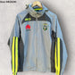 CANBERRA RAIDERS ISC GREY WINDBREAKER HOODED NRL JACKET
