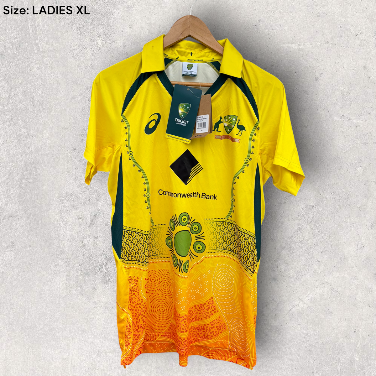 Cricket Australia 2022 Indigenous ODI ASICS Womens Jersey Brand New