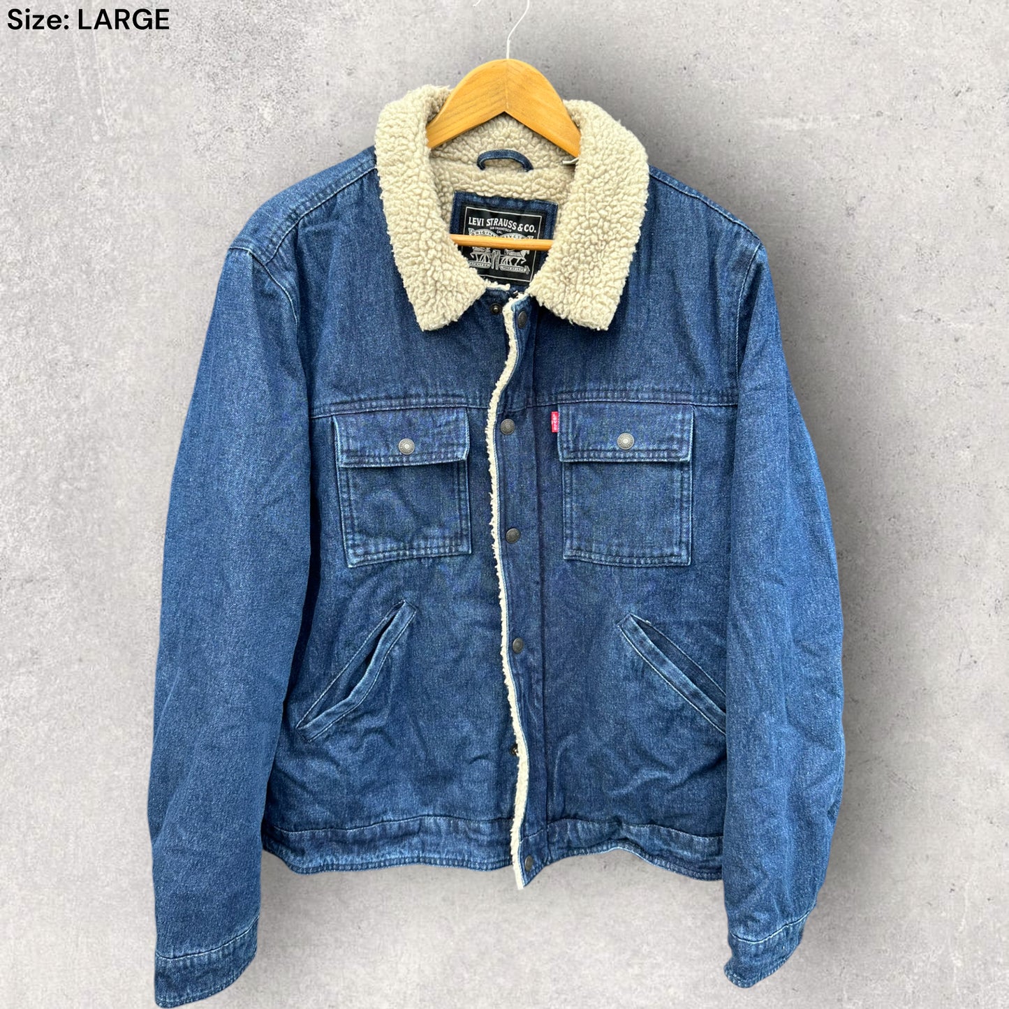 LEVI SHERPA JACKET