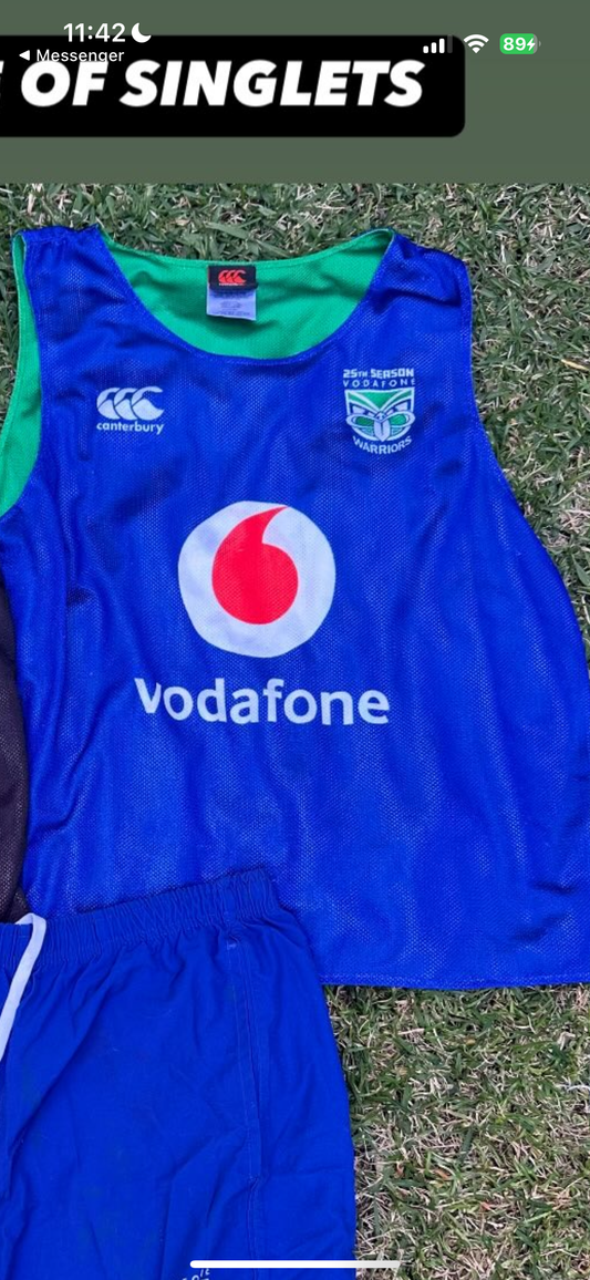 NZ WARRIORS REVERSE SINGLET
