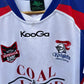 NEWCASTLE KNIGHTS TOYOTA CUP MATCH WORN #13 KOOGA JERSEY