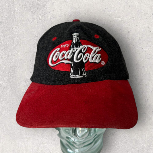 COCA-COLA VINTAGE WOOLEN BUCKLE HAT